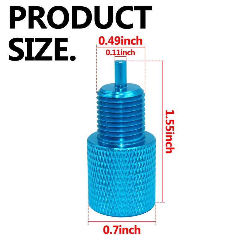 WEST ORGIN Brake Proportioning Valve Bleeder Tool Combination Valves Compatible with Disc/Disc and Disc/Drum 172-1353 172-1371ï¼ŒPV2/PV4 â€“ Blue - Image 2